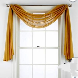 New Window Scarf Drapery